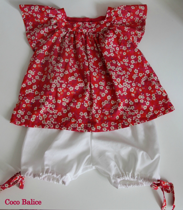Patron gratuit blouse fille