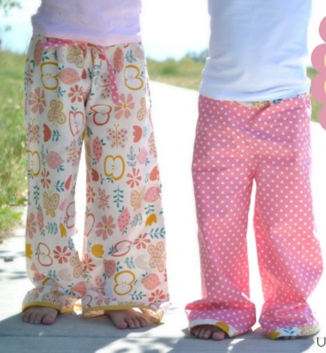 Patron pyjama fille gratuit