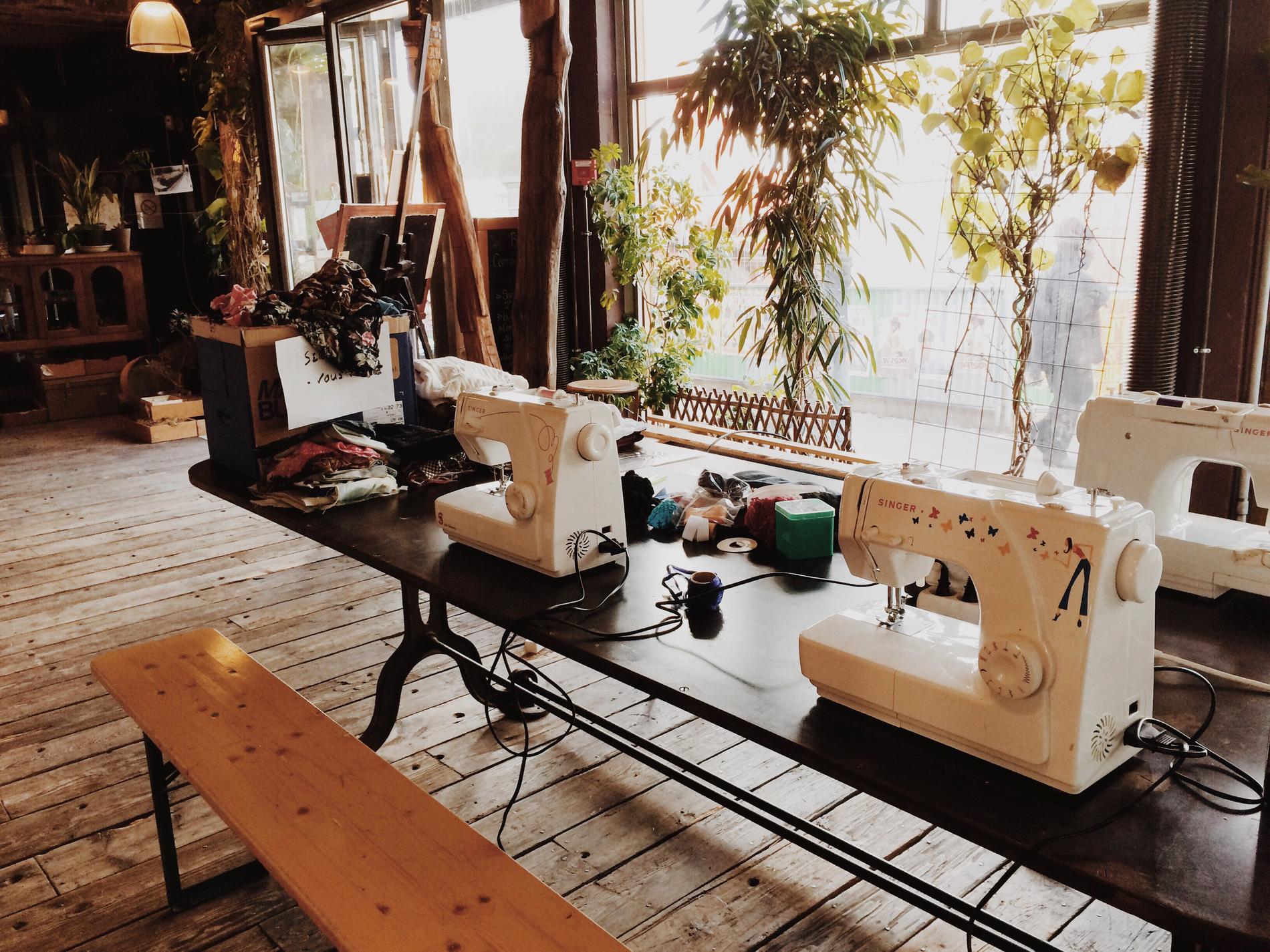 Atelier de couture singer