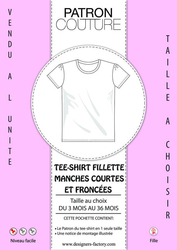Patron t shirt enfant