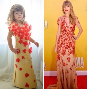 Robe haute couture enfant