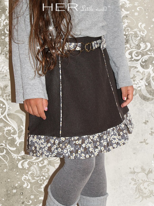Coudre une jupe pour petite fille
