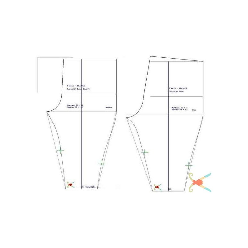Patron pantalon garçon 8 ans