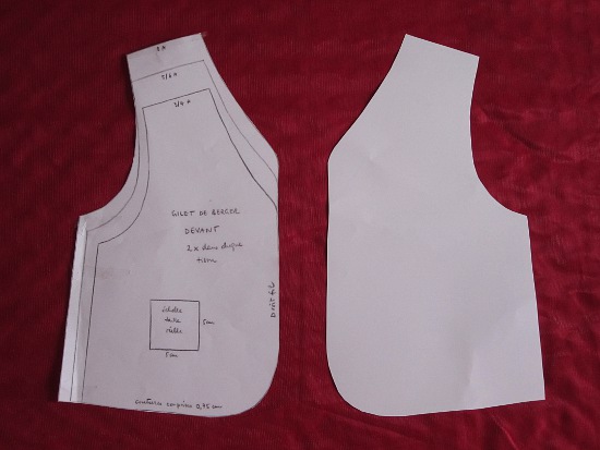 Patron bolero enfant