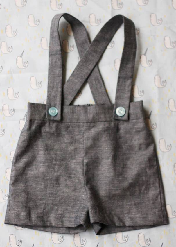 Patron short bebe