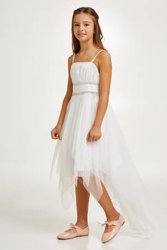 Robe fille strass