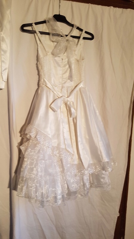 Robe ceremonie r framboise