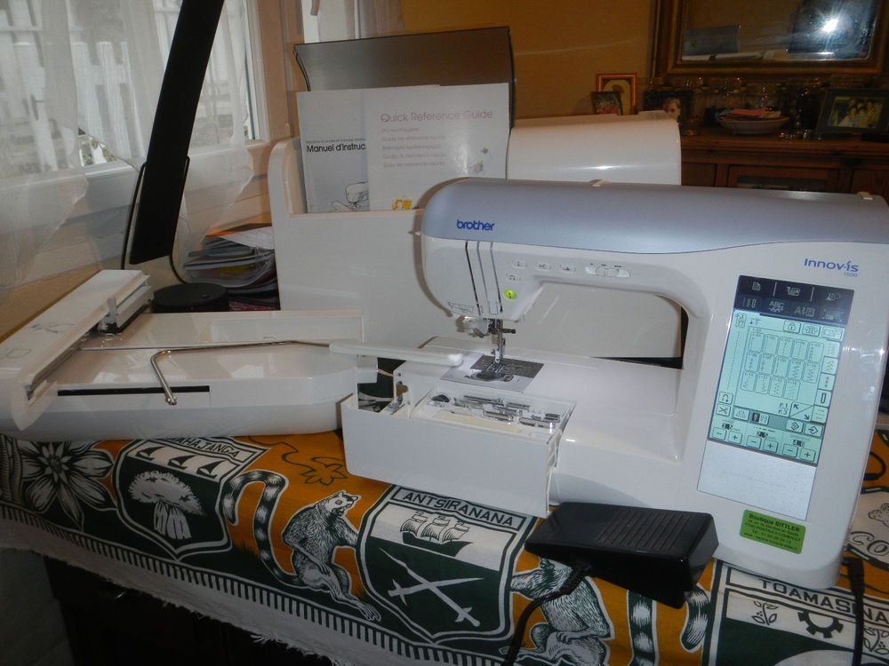 Machine a coudre brother innovis 1500d
