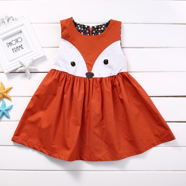 Robe fille coton