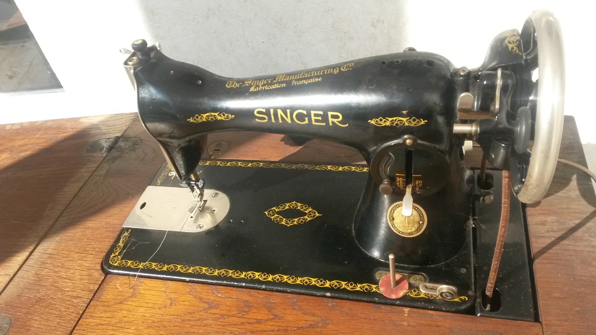 Machine à coudre singer n 15b88