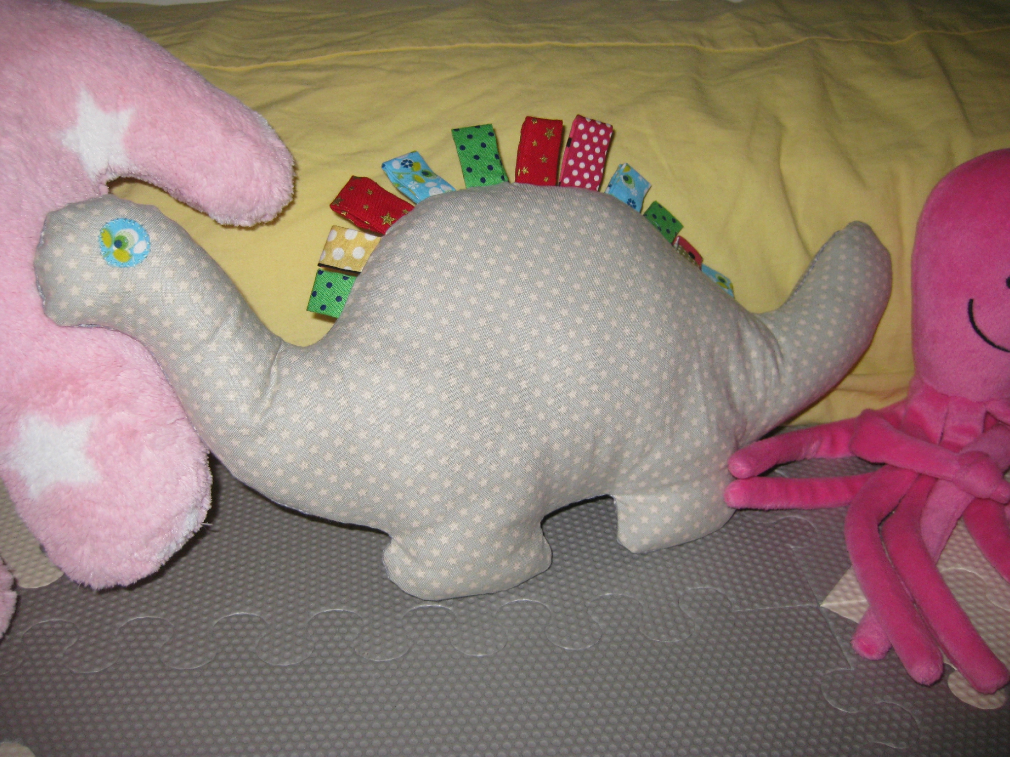 Coudre un doudou a la machine