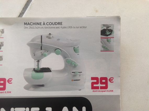 Machine a coudre oceanic mc19p