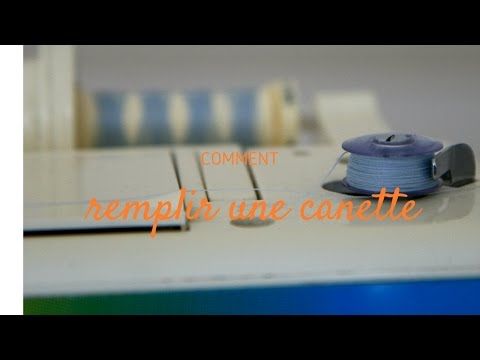 Remplir canette machine a coudre silvercrest