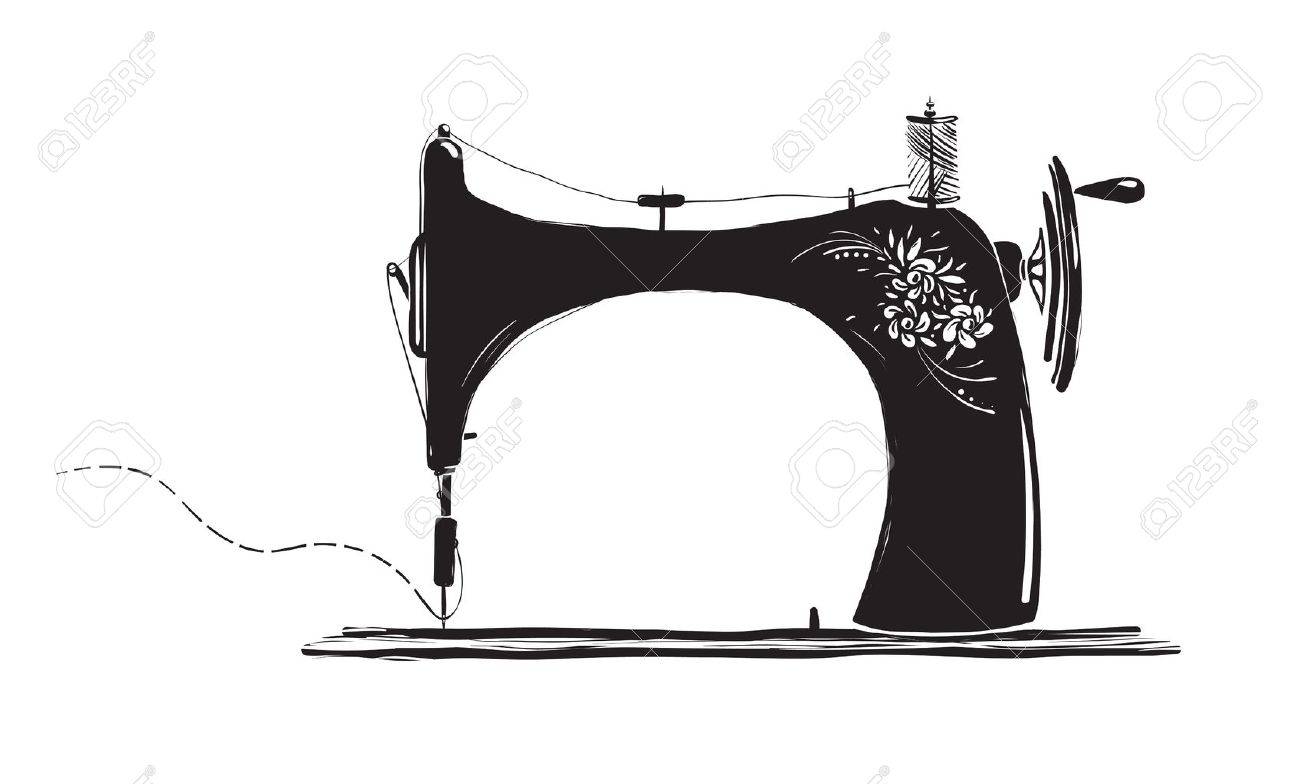 Machine a coudre illustration