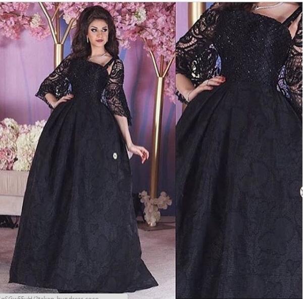 Robe soirée en dentelle