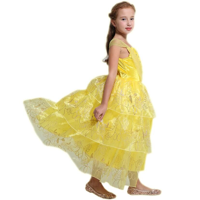 Robe fille la belle et la bete