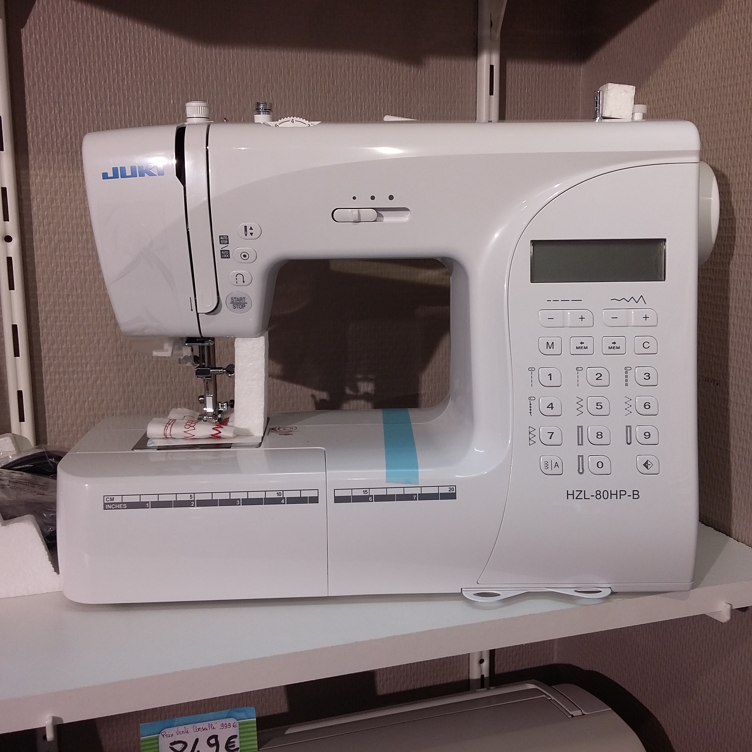 Machine à coudre pour patchwork