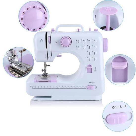 Machine a coudre point reglable