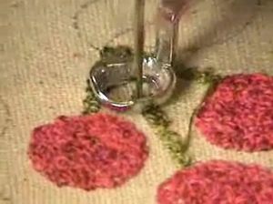 Faire de la broderie avec une machine à coudre