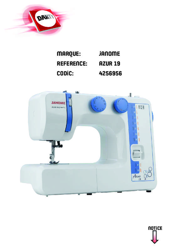 Probleme machine a coudre janome