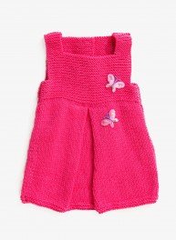 Robe fillette 2 ans tricot