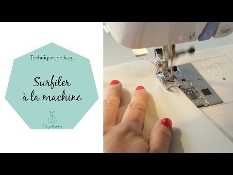 Apprendre à coudre à la machine youtube