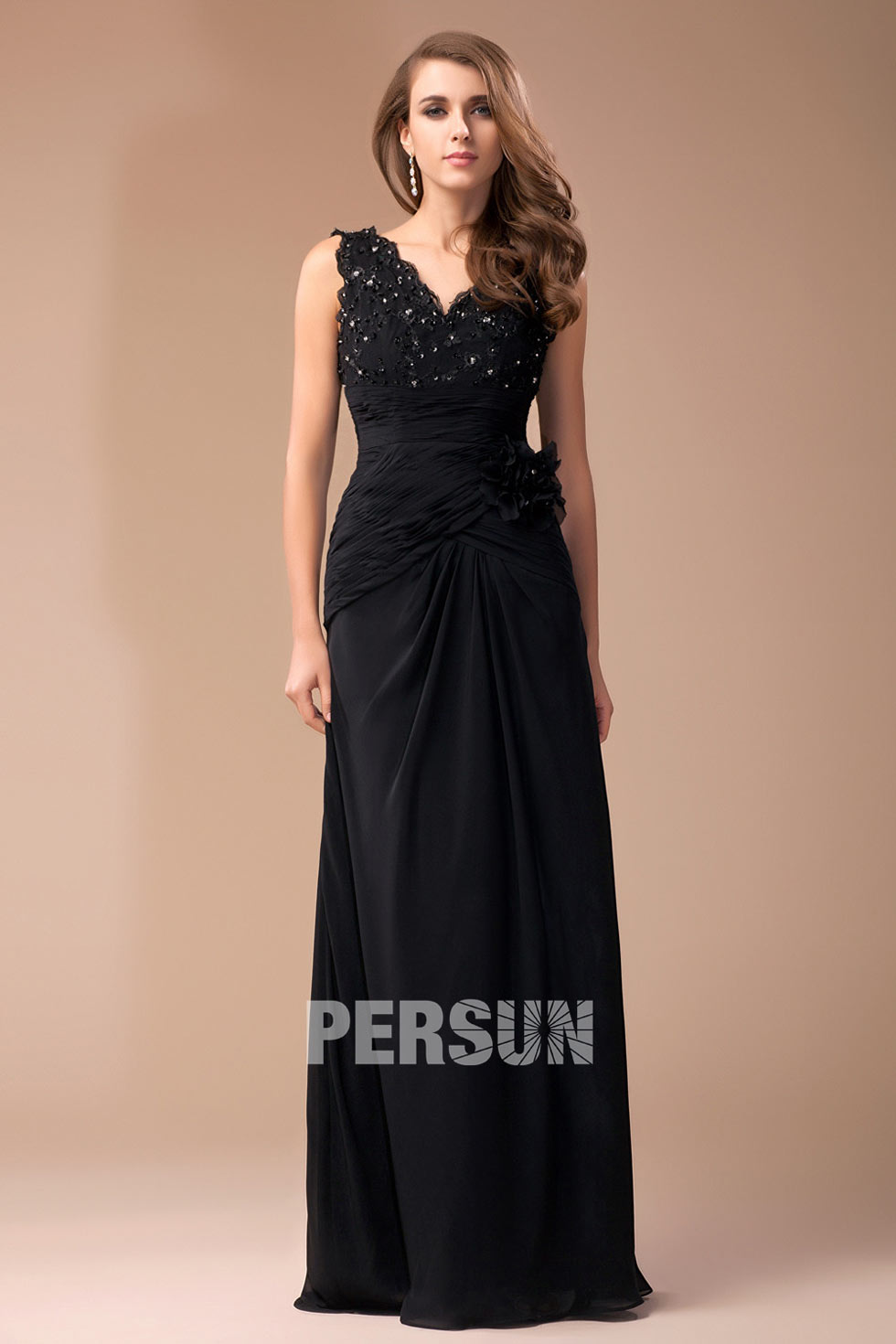 Robe de ceremonie noire