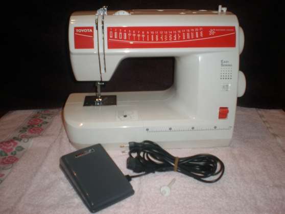 Utilisation machine a coudre toyota