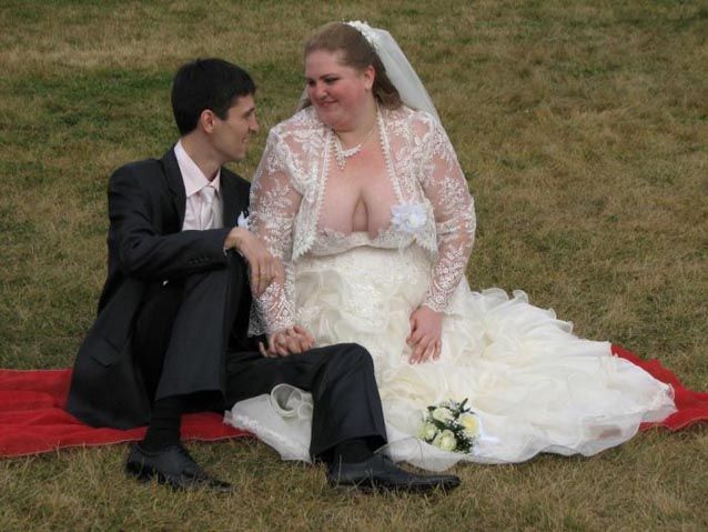 Robes de mariée horrible