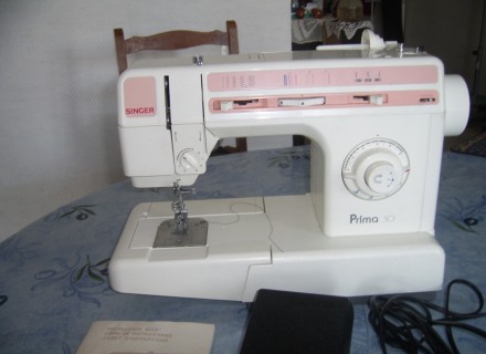 Notice machine a coudre singer prima 20