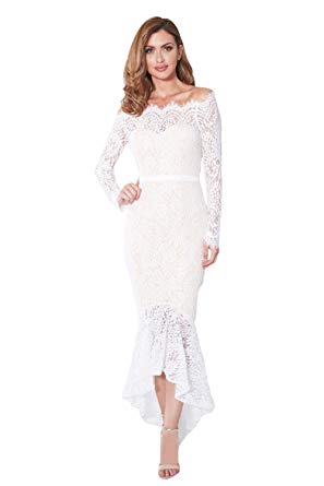 Robe dentelle habille