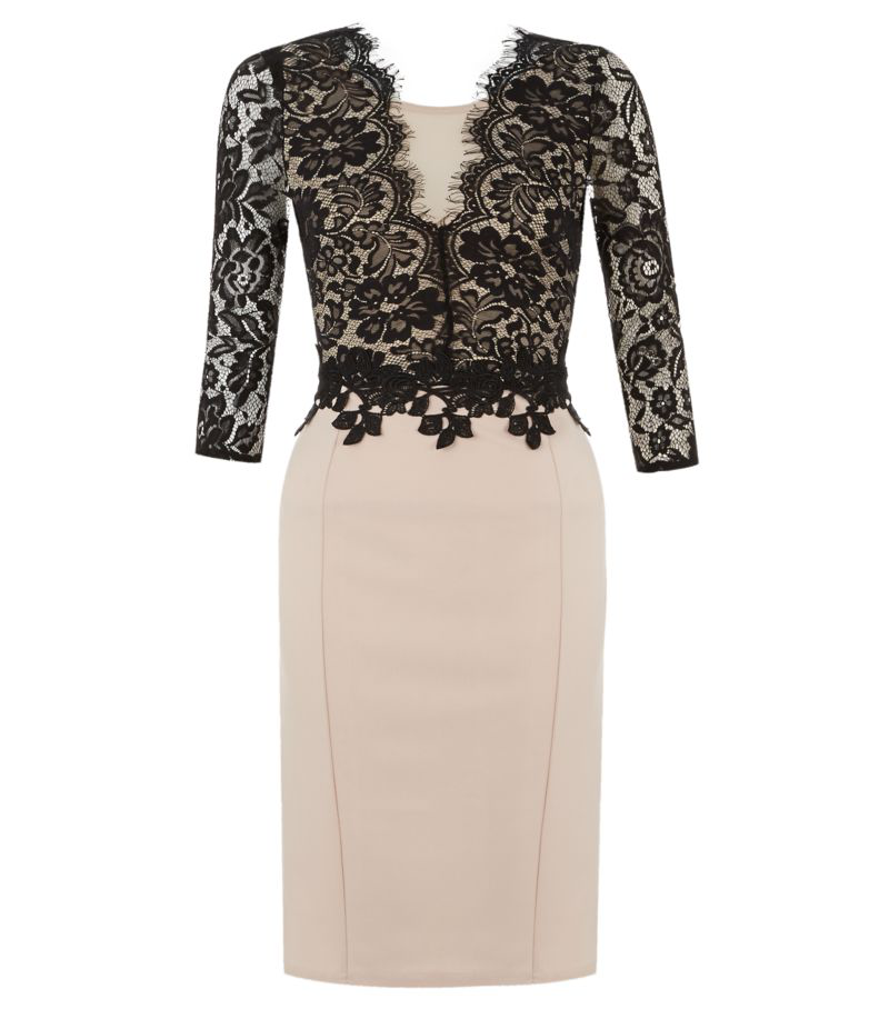 Robe dentelle new look