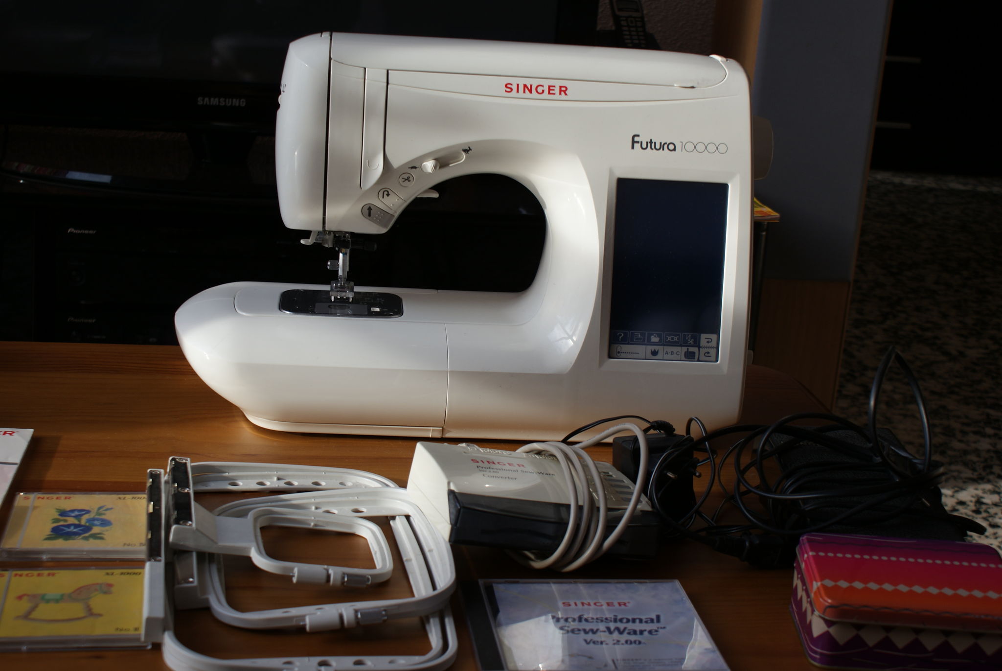 Machine a coudre singer futura 10000