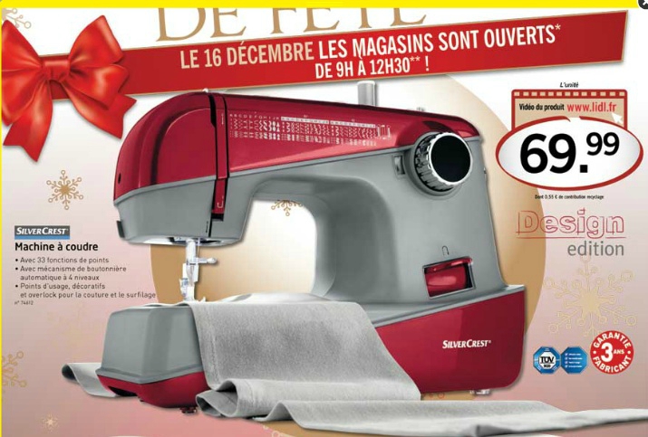 Machine a coudre liddle avis