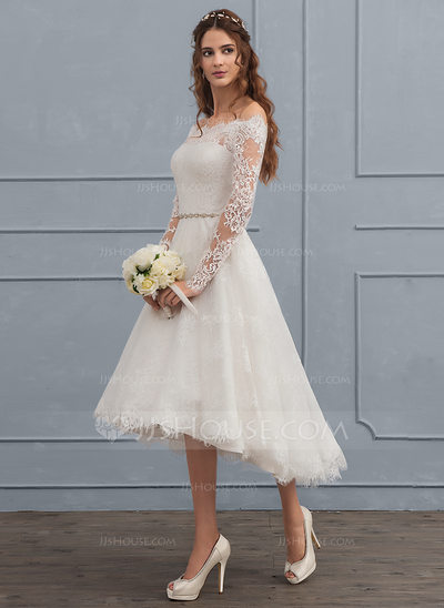 Robe de mariée évasée