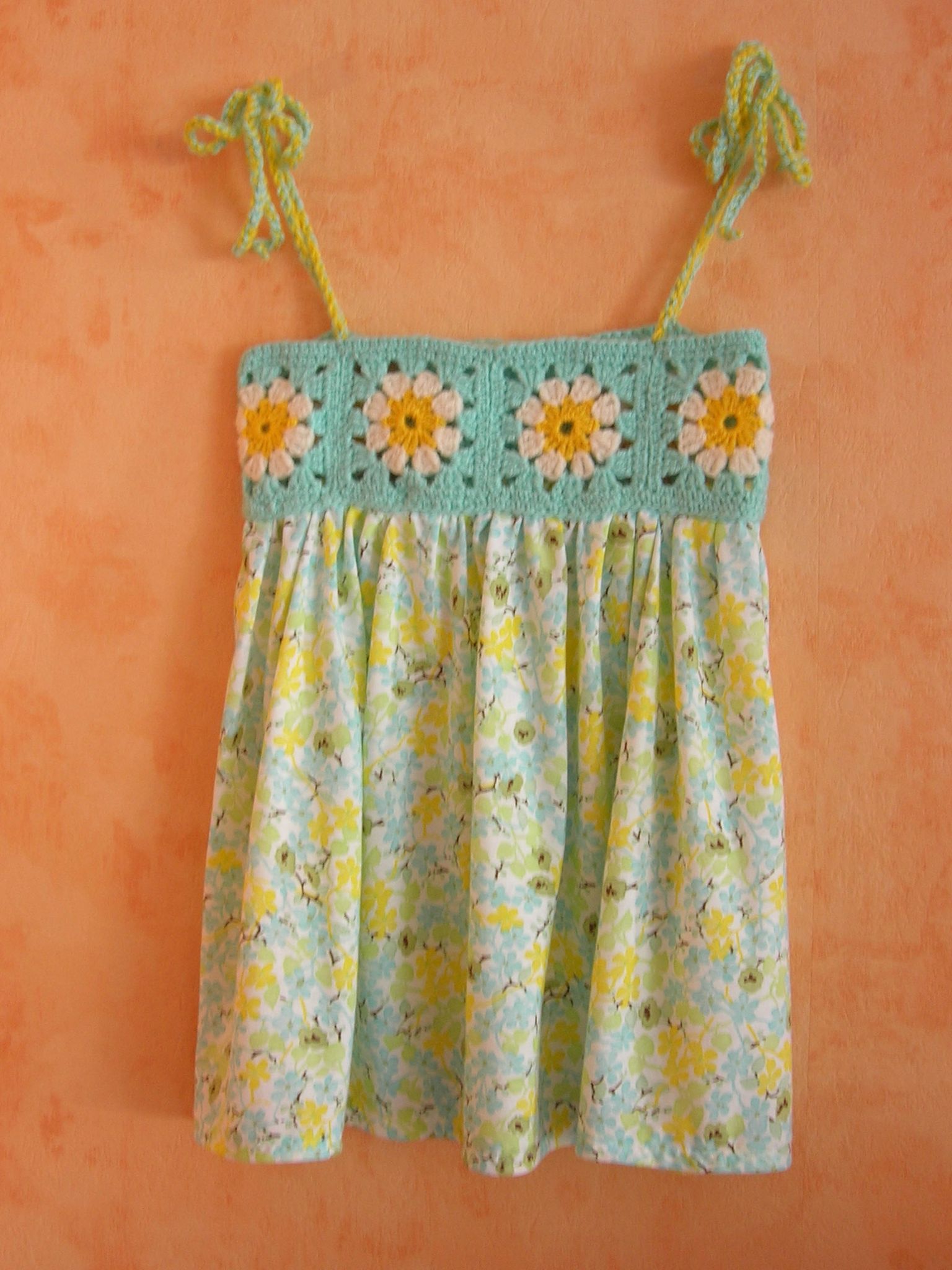 Robe fillette granny
