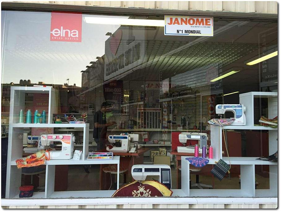 La boutique de la machine a coudre