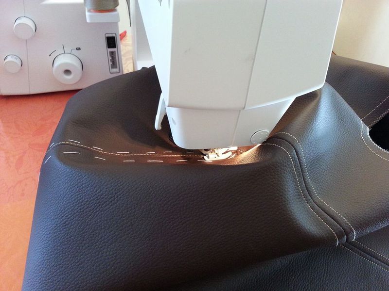 Comment coudre du cuir avec une machine a coudre