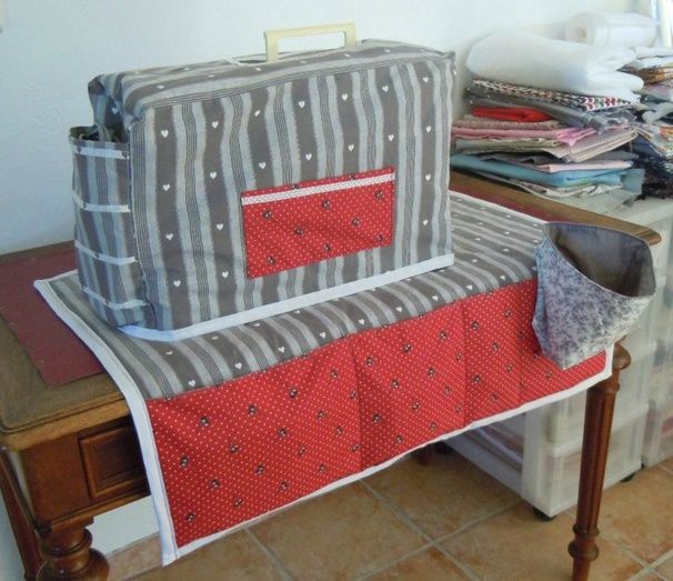 Tuto tapis housse machine à coudre