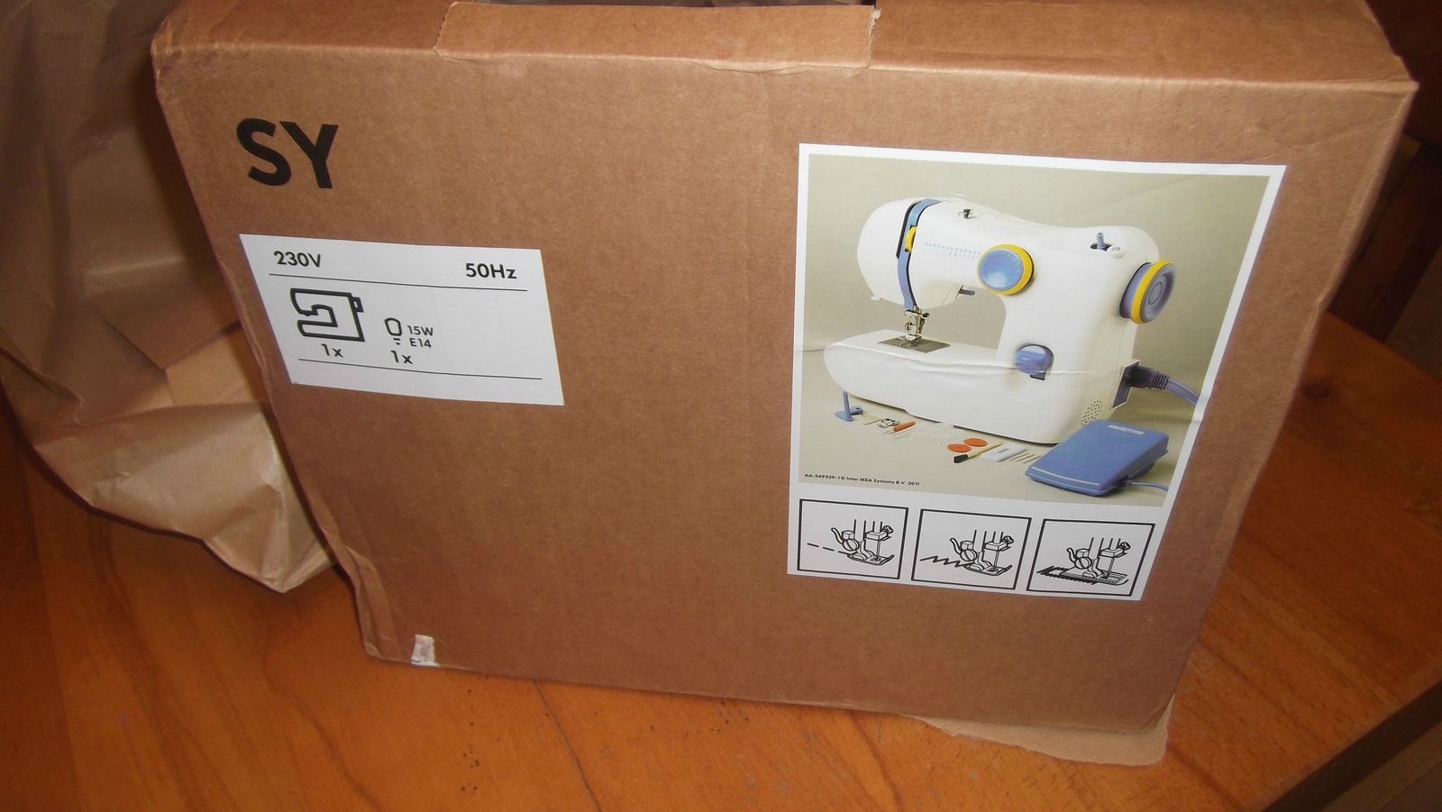 Manuel d'utilisation machine a coudre ikea
