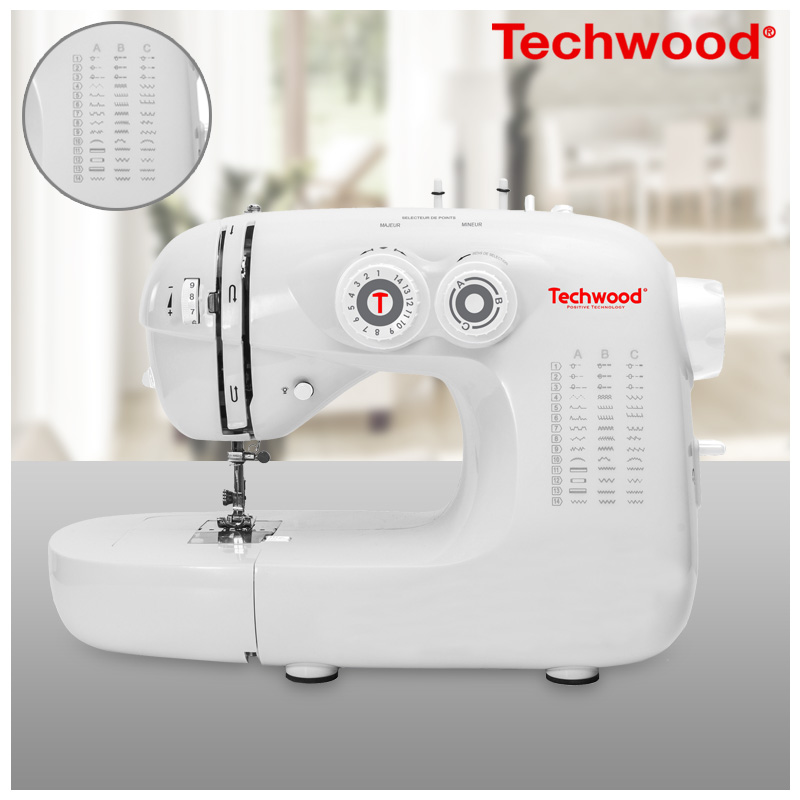 Machine a coudre techwood 1500ma