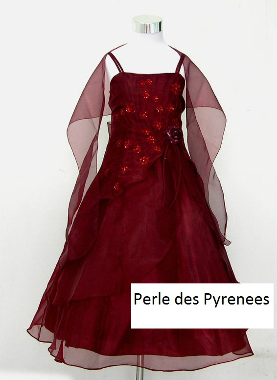 Robe fille 4 ans fete