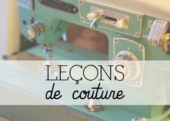 Patron machine à coudre débutant