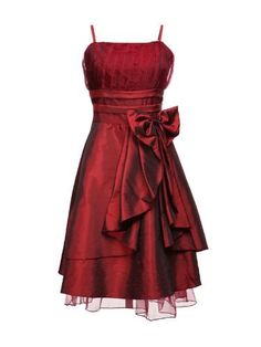 Robe rouge de cocktail