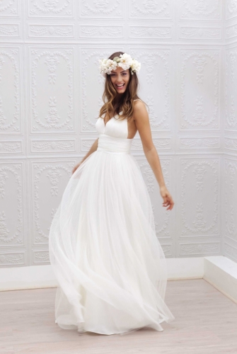 Robes de mariée hippie chic