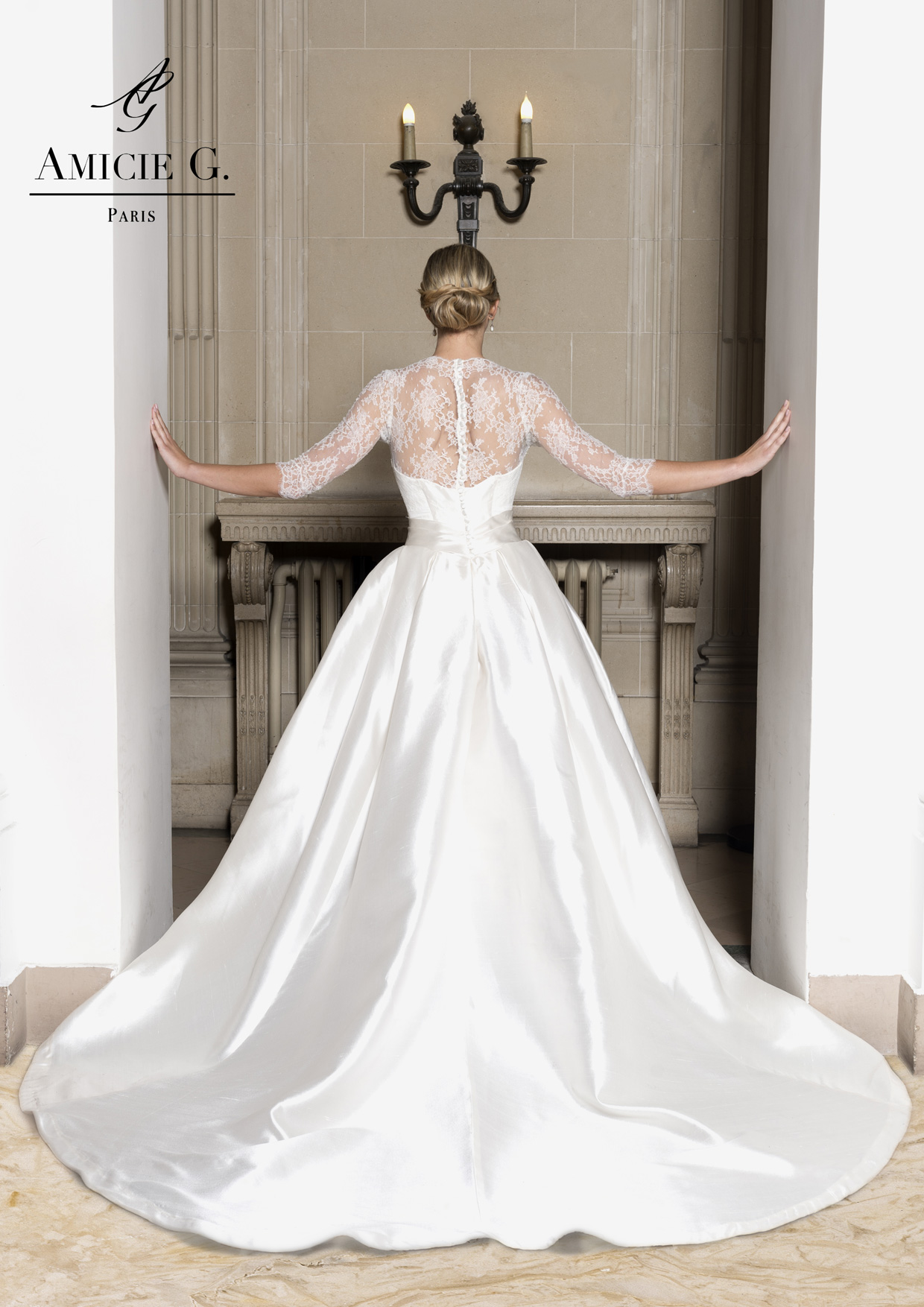 Robe mariée soie