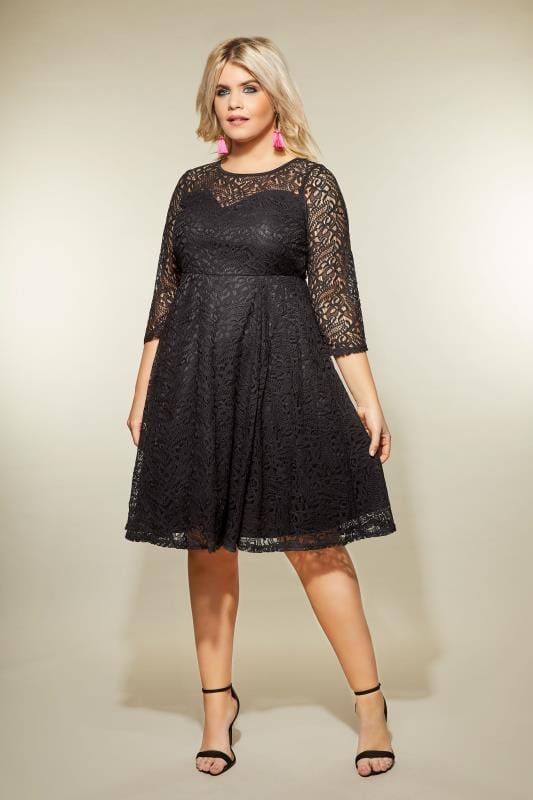 Robe dentelle taille 44