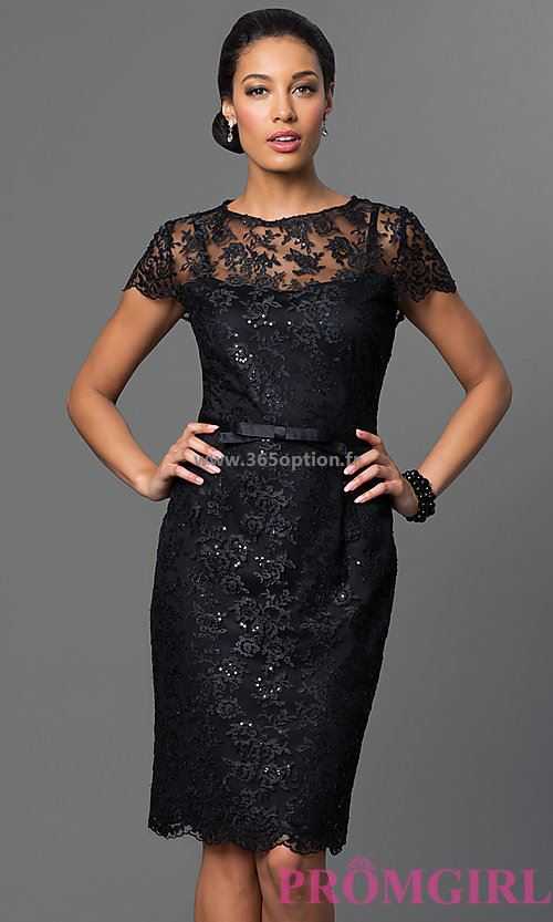 Robe dentelle rose fushia