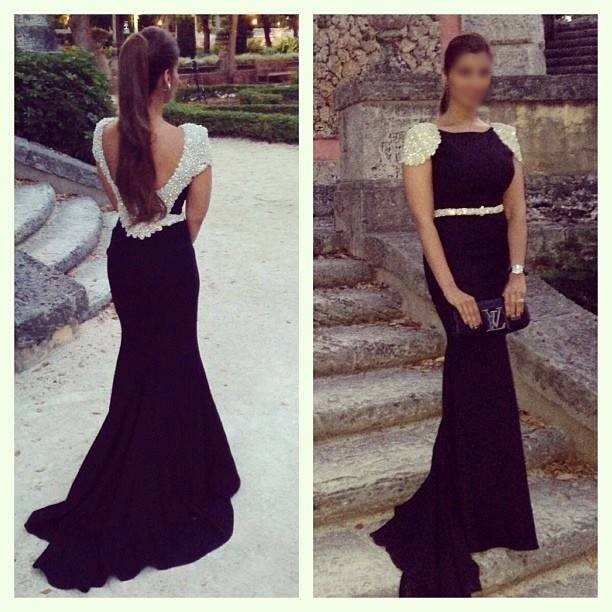Robe de soirée élégante et longue