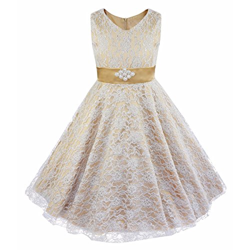 Robe dentelle 6 ans